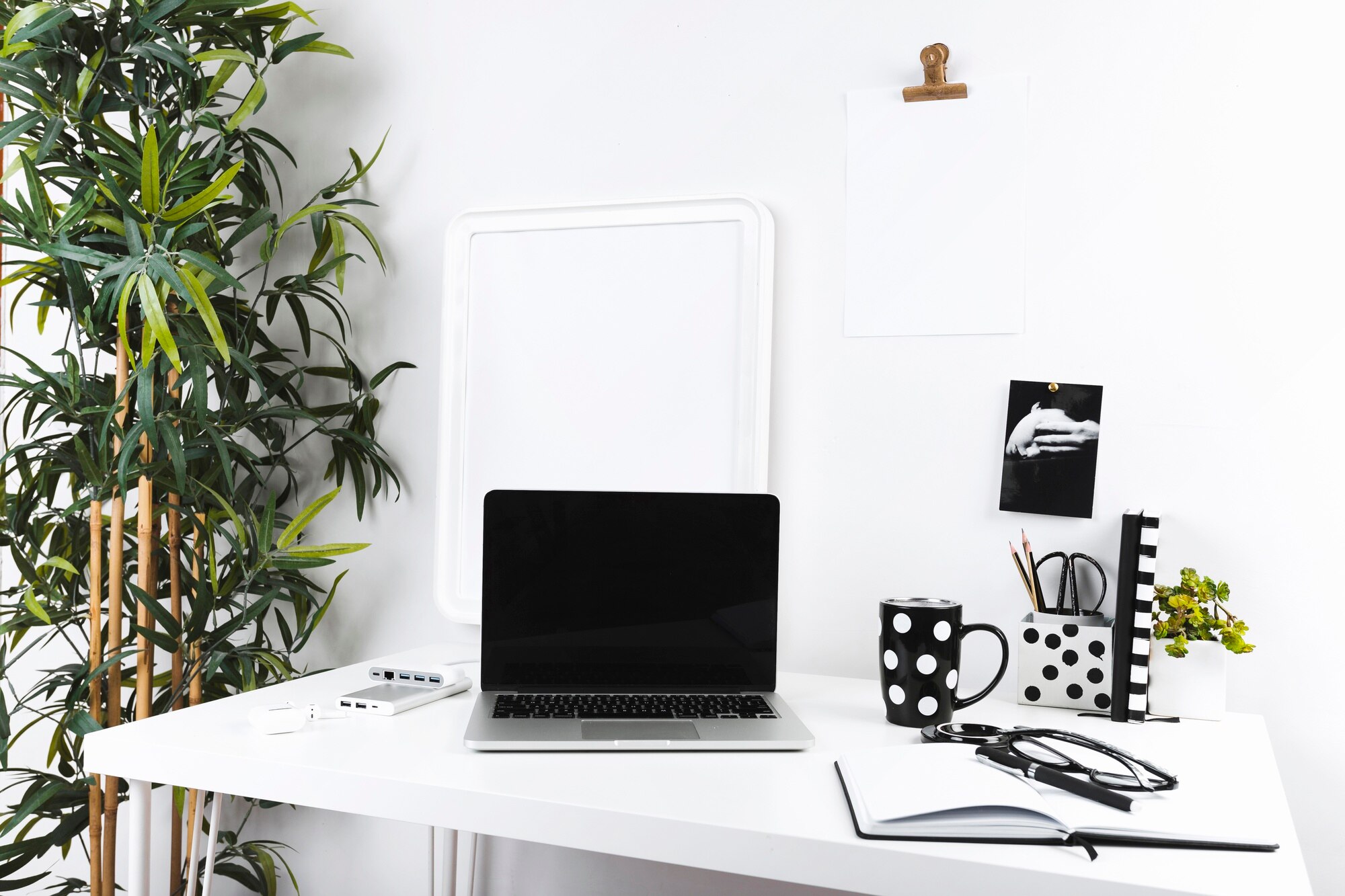 Espacio de trabajo minimalista